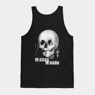 Optical illusion Vanity or Skull Look Close Salon Hair Stylist Mirror Mirror Mandela Effect Gothic Vintage 101 Tank Top